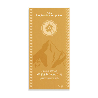 Μπάρα Ενέργειας Raw Αχταρμάς Μέλι & Σουσάμι 55gr
