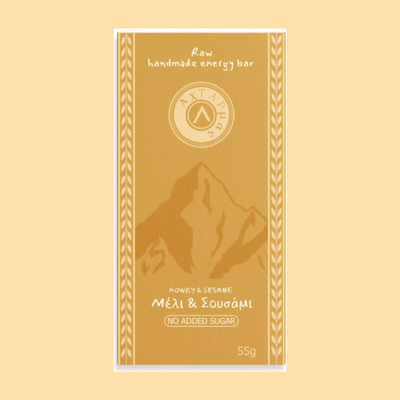 Μπάρα Ενέργειας Raw Αχταρμάς Μέλι & Σουσάμι 55gr