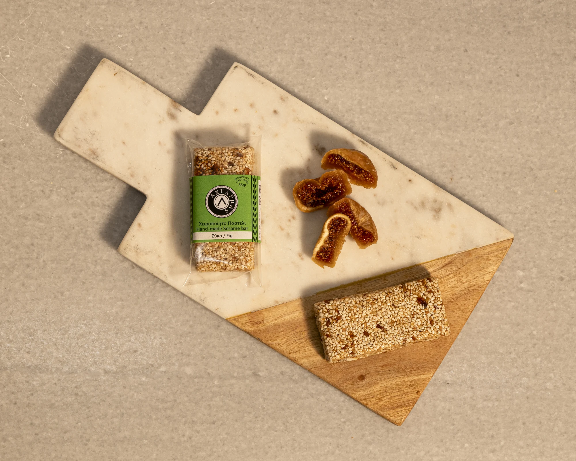 Sesame Energy Bars, Packaged, Landscape