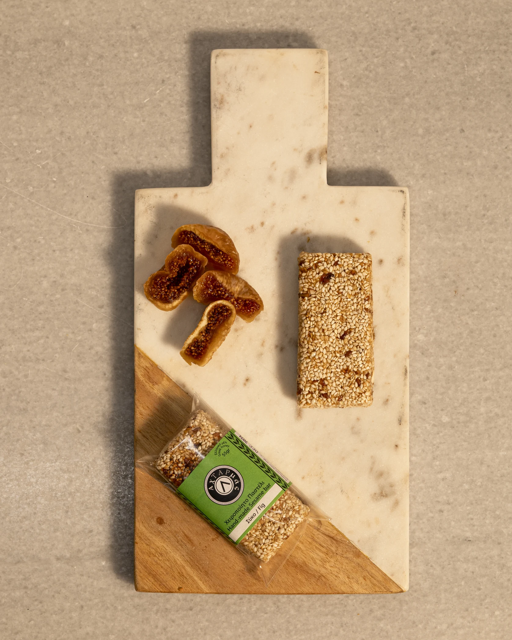 Sesame Energy Bars, Packaged, Portrait