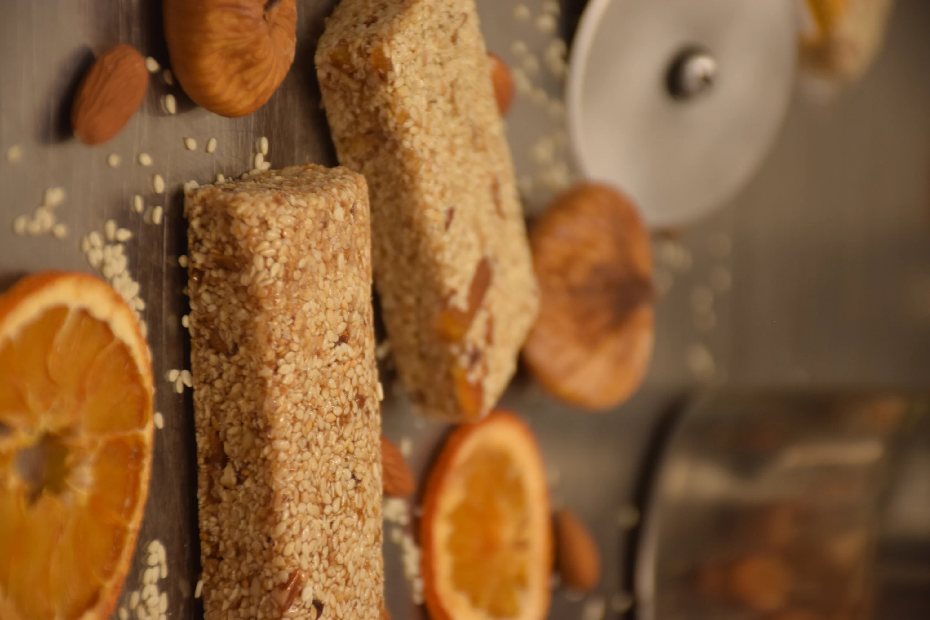 Sesame Bars, Unpackaged, Portrait
