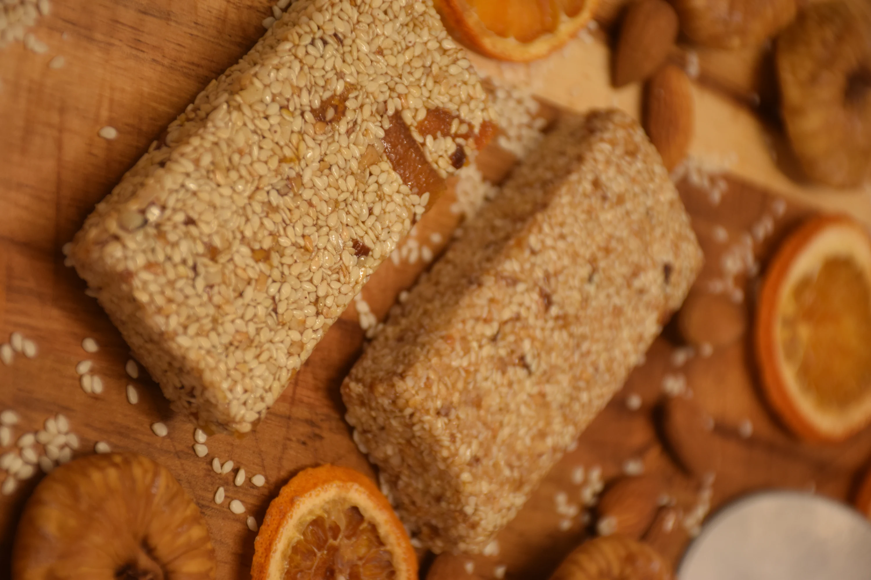 Sesame Bars, Unpackaged, Portrait