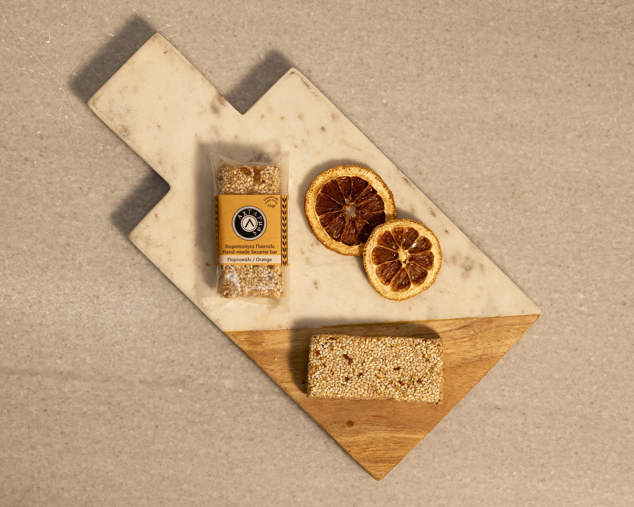 Sesame Energy Bars, Packaged, Landscape